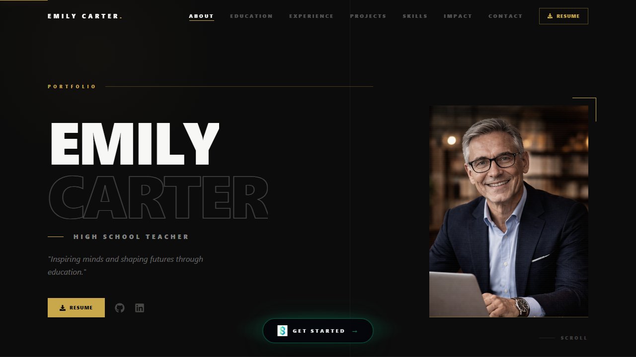 Minimal Dark preview
